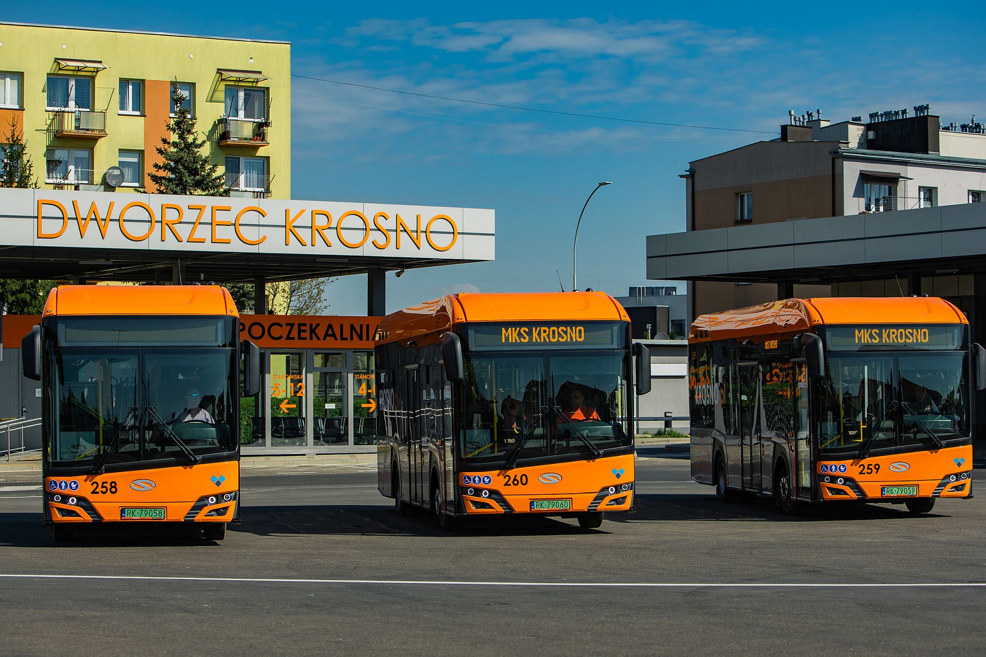 Elektryczne autobusy MKS Krosno wyjechały na ulice miasta